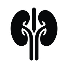 Kidney Nephrology Symbol Illustration