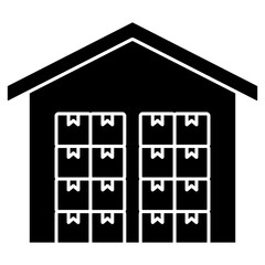 Depot iocn, Storage Depot, Logistics Center, Distribution Hub, Inventory Warehouse