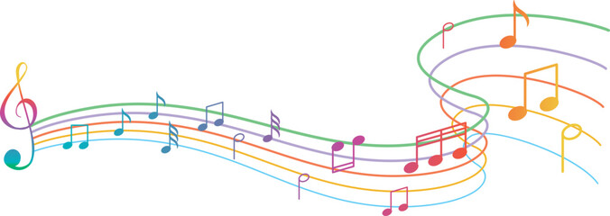 abstract music background