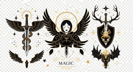 Magic symbols collection