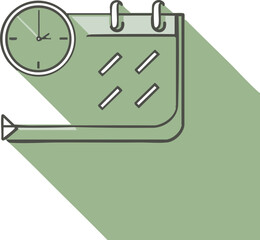 Abstract geometric design with vibrant color palette and clean typography