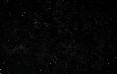 Space star shape sky night background, black starry cosmos abstract pattern dark blue science, textile cosmic galaxy astronomy decoration fantasy wallpaper landscape.