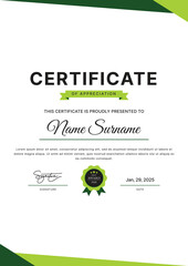 Certificate Template Design