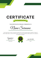 Certificate Template Design