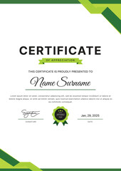Certificate Template Design