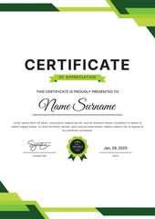 Certificate Template Design