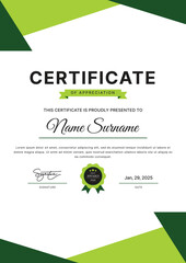Certificate Template Design
