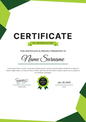 Certificate Template Design