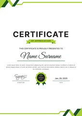 Certificate Template Design