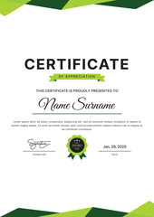Certificate Template Design
