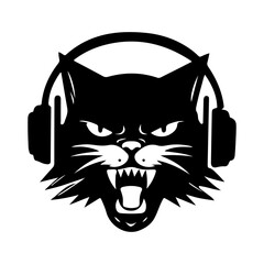 Black silhouette of a person practicing yoga on a serene beach during sunset, showcasing tranquility and mindfulness in nature