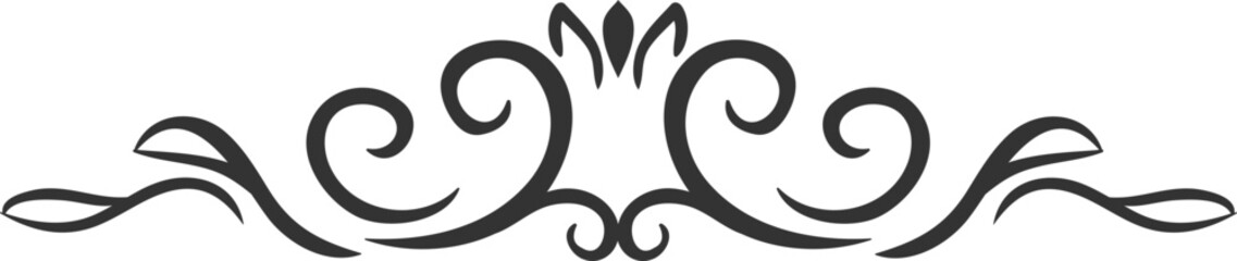 dividers vector icon, symbol, logo, clipart, isolated. vector illustration. vector illustration isolated on white background.decorative divider elements. Border florish collection. Vector.