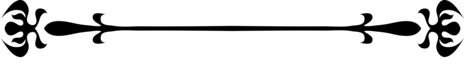 dividers vector icon, symbol, logo, clipart, isolated. vector illustration. vector illustration isolated on white background.decorative divider elements. Border florish collection. Vector.