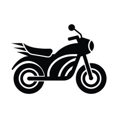 Obraz premium Motorbike Rush Hour Icon