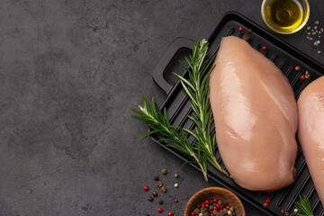 raw organic chicken breast