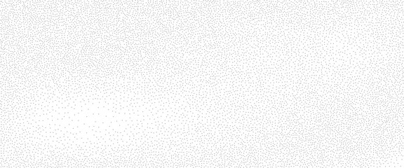 Grain grey gradient texture. Stippled small noise background. Gritty spray dot grunge overlay texture. Vector uniform dotwork bg. Monochrome distressed rough gradation. Abstract backdrop.