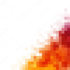 Orange pixel abstract vector background. Template for presentation, advertising, brochure, flyer, banner. eps 10