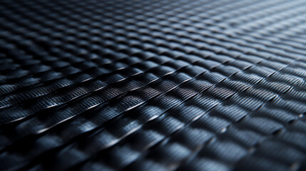 Macro dark carbon composite plate surface