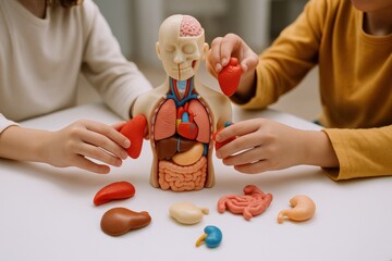 Children Learning Anatomy with Human Body Model: Educational Science Activity for Healthcare Studies