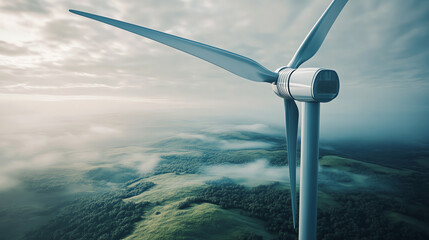 Wind turbine composite surface macro