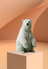 Majestic Polar Bear Portrait
Arctic King