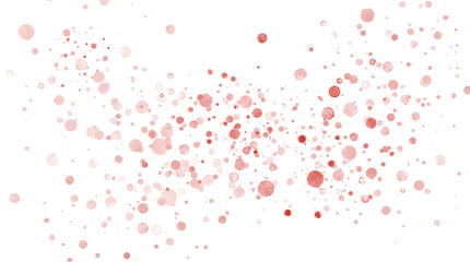 red splatter spray seamless pattern, spatter on transparent png color background