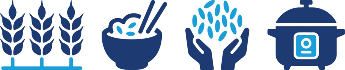 agriculture, wheat, grain, corn, rice, food, bowl, chopsticks, hands, cupped hands, rice grains, pressure cooker, pot, cooking, meal, preparation, harvest, crop, nutrition, sustenance, healthy eating,