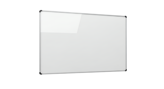 Sleek and Modern Whiteboard for Dynamic Presentations and Collaborative Brainstorming Sessions