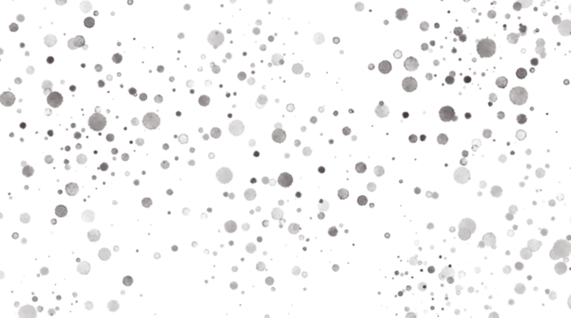 black splatter spray seamless pattern, spatter on transparent png background