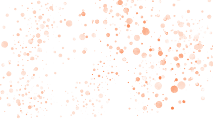 orange splatter spray seamless pattern, spatter on transparent png background