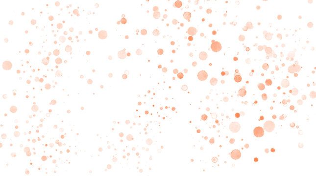 orange splatter spray seamless pattern, spatter on transparent png background