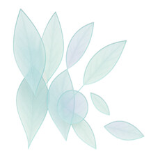 Thin Prism Glass Sheets with Soft Overlaps (Lens/Crescent/Rhombus), Pure White Cut out