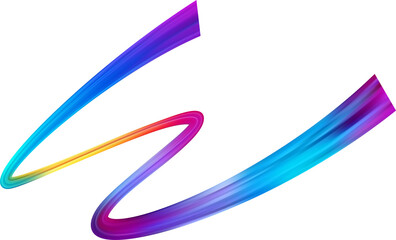 Rainbow Color Ribbon