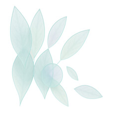 Thin Prism Glass Sheets with Soft Overlaps (Lens/Crescent/Rhombus), Pure White Cut out