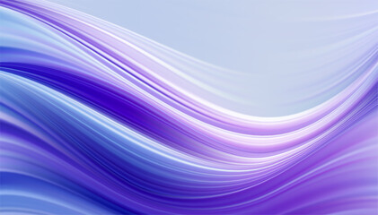 Fototapeta premium Fluid Purple And Blue Wave Abstract Background For Design And Art