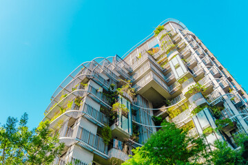 The view of Taichung City in Taiwan, 2025