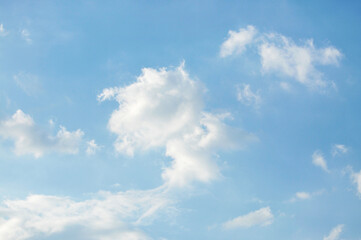 Obraz premium blue sky with clouds