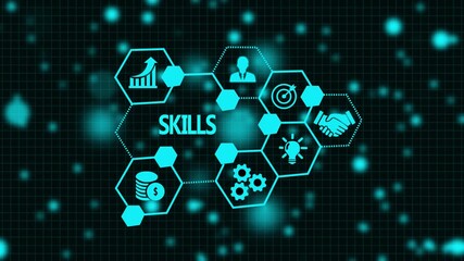 Internet, business, Technology and network concept. Coach motivation to skills improvement. Education concept. Human abilities. - Powered by Adobe