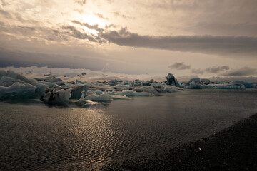 Jokulsarlon Glacier Lagoon in icerland
