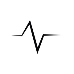 pulse  icon animation simple flat