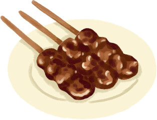 illustration of sate