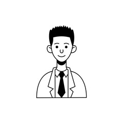doctor cartoon illustration
