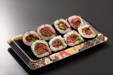 ローストビーフ　巻き寿司