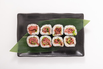 ローストビーフ　巻き寿司