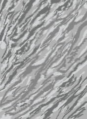 Abstract Gray Fur Texture Grunge Camouflage Seamless Pattern