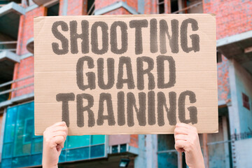 "Shooting Guard Training" Military personnel require proper firearm protocols. DISCIPLINE. SAFETY. PROTOCOLS. REGULATIONS. SUPERVISION.