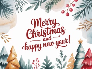 Christmas greeting card