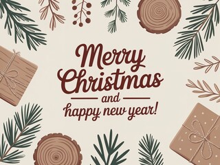 Christmas greeting card