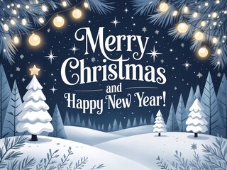 Christmas greeting card