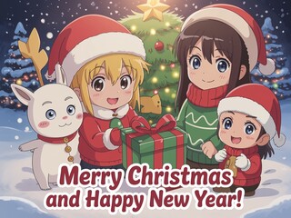 Christmas greeting card